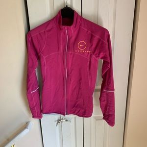 Nike Livestrong Dri-Fit Pink Jacket cuffins XS